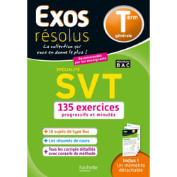 Exos résolus : SVT - terminale