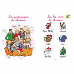 J'APPRENDS A LIRE AVEC SAMI ET JULIE : 5 HISTOIRES DE NOEL. NIVEAU CP, Massonaud Emmanuelle