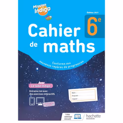 ISBN Mission Indigo 6e - cahier d'activités - Ed. 2021, Éducatif, Français, 128 pages