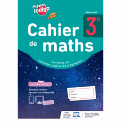 ISBN Mission Indigo 3e - cahier d'activités - Ed. 2021, Éducatif, Français, 128 pages