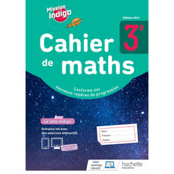 Mission Indigo 3e - cahier d'activités - Ed. 2021 (Broché)
