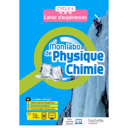 ISBN Mon labo de Physique-Chimie cycle 4 - cahier d'expériences - Ed. 2021, Éducatif, Français, 96 pages