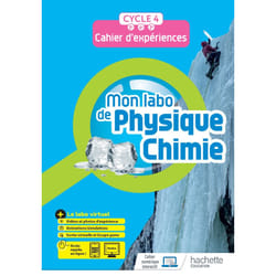 Mon labo de Physique-Chimie cycle 4 - cahier d'expériences - Ed. 2021 (Broché)