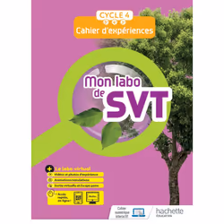 ISBN Mon labo de SVT cycle 4 - cahier d'expériences - Ed. 2021, Éducatif, Français, 96 pages