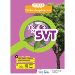 Mon labo de SVT cycle 4 - cahier d'expériences - Ed. 2021 (Broché)
