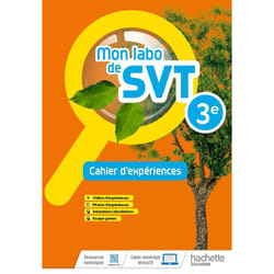 Mon labo de SVT 3e - Cahier d'expériences - Ed. 2022 (Broché)