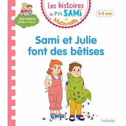 ISBN Les histoires de P'tit Sami Maternelle (3-5 ans) : Sami et Julie font des bêtises, Éducatif, Français, 32 pages