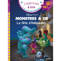 Disney -  Monstres et cie - La fête d'halloween,  CE1 (Broché)