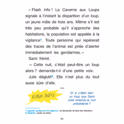 Sami et Julie Roman CE2 Sur la piste du loup (Cartonné) - Vue supplémentaire 4
