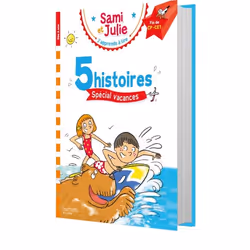 ISBN Sami et Julie Fin CP-CE1 5 histoires spécial vacances, Éducatif, Français, 160 pages