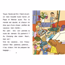 J'APPRENDS A LIRE SAMI ET JULIE FIN CP-CE1. 5 HISTOIRES SPECIAL VACANCES, Massonaud Emmanuelle - Vue supplémentaire 4