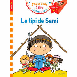 ISBN Sami et Julie CP Niveau 1 Le tipi de Sami, Éducatif, Français, 32 pages