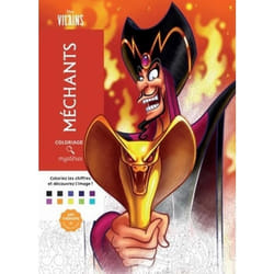 Coloriages mystères - Disney Méchants - Collection de coloriages mettant en scène les méchants de Disney