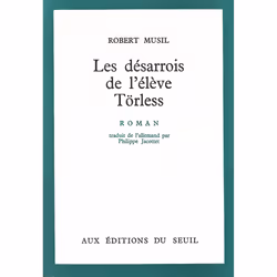 ISBN Les Désarrois de lélève Törless, 256 pages