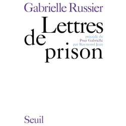 ISBN Lettres de prison. Précédé de: Pour Gabrielle, par Raymond Jean livre