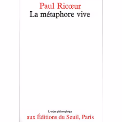 ISBN La Metaphore Vive, philosophie, Français, Livre broché