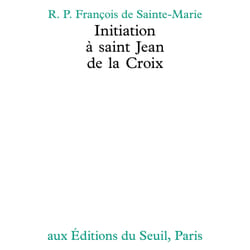 ISBN Initiation à saint Jean de la Croix livre