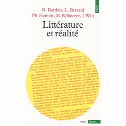 ISBN Litterature Et Realite, Littérature, Français, Livre broché