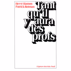 ISBN Tant quil y aura des profs, 372 pages
