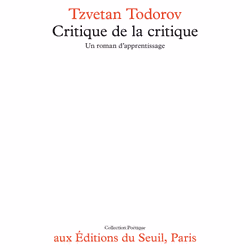 ISBN Critique de la critique. Un roman dapprentissage, 208 pages