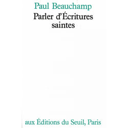 ISBN Parler dEcritures saintes livre