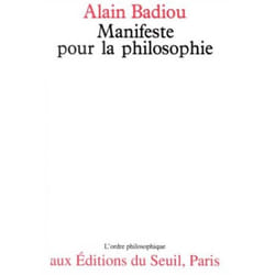 ISBN Manifeste pour la philosophie livre
