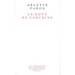 ISBN Le Goût de larchive livre