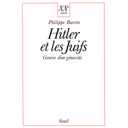 ISBN Hitler et les Juifs. Genèse dun génocide, 208 pages