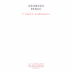 ISBN LInfra-ordinaire, 128 pages