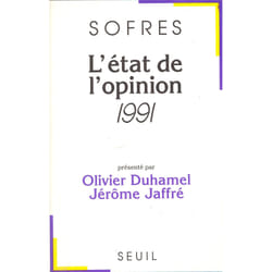 ISBN LÉtat de lopinion (1991) livre