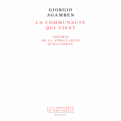 ISBN La Communauté qui vient, 136 pages