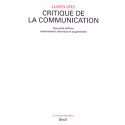 ISBN Critique de la communication, 528 pages