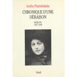 ISBN Chronique dune déraison. Moscou (1937-1938) livre