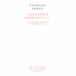 ISBN Cantatrix Sopranica L. et autres écrits scientifiques, 144 pages