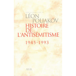 ISBN Histoire de lantisémitisme (1945-1993) livre