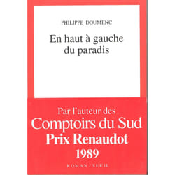 ISBN En haut à gauche du paradis livre