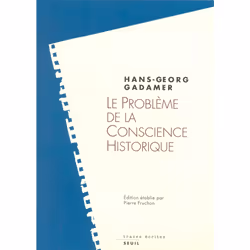 ISBN Le Problème de la conscience historique, 96 pages