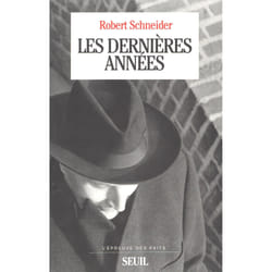 ISBN Les Dernières Années livre
