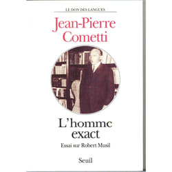 ISBN LHomme exact. Essai sur Robert Musil livre