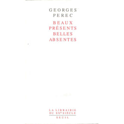 ISBN Beaux Présents, Belles Absentes livre