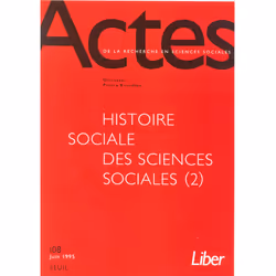 ISBN Actes de la recherche en sciences sociales, n° 108, 88 pages