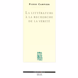 ISBN La Littérature à la recherche de la vérité, 432 pages