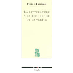 ISBN La Littérature à la recherche de la vérité livre