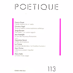ISBN Poétique, n° 113, 128 pages