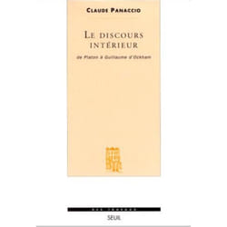 ISBN Le Discours intérieur. De Platon à Guillaume dOckham livre