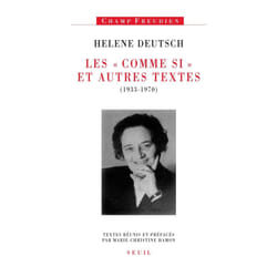 ISBN Les Comme Si et autres textes (1933-1970) livre 384 pages