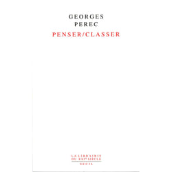 ISBN Penser/Classer livre