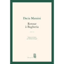 ISBN Retour à Bagheria livre