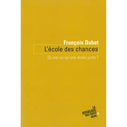 ISBN LEcole des chances livre