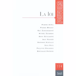 ISBN Revue Pouvoirs N.114; La Loi, politique, Français, Livre broché